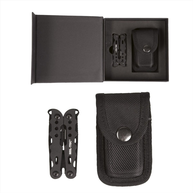 MIL-TEC COBRA Multi Tool Pocket Nóż miniaturowy 2CR13 stalowy aluminiowy uchwyt
