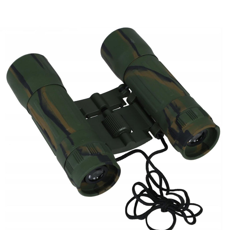 MIL-TEC składane lornetki 10x25 Clear View Ochronne nylonowe torba