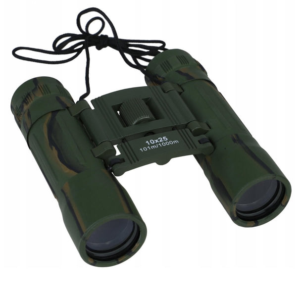 MIL-TEC składane lornetki 10x25 Clear View Ochronne nylonowe torba