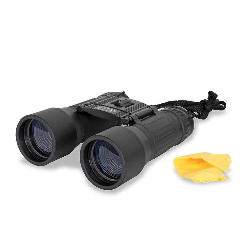 MIL-TEC składane lornetki 10x42 Diopter Drobne strojenie noszące torebkę czarną