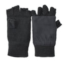 Mil-Tec Gloves Men Warm Fingerless THINSULATE™ lining Black Winter tactical gear - GoMilitar