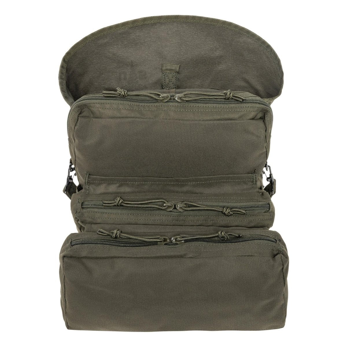 Mil-Tec Medical Bag Zestaw 7L Główna kieszeń 2-Way Zippers Regulowany pasek Olive