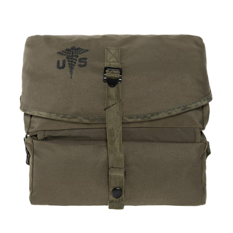 Mil-Tec Medical Bag Zestaw 7L Główna kieszeń 2-Way Zippers Regulowany pasek Olive