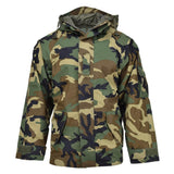 Mil-Tec wojskowy kurtka Wet Woodland 3-warstwowa wiatroodporna goretex NOWOŚĆ