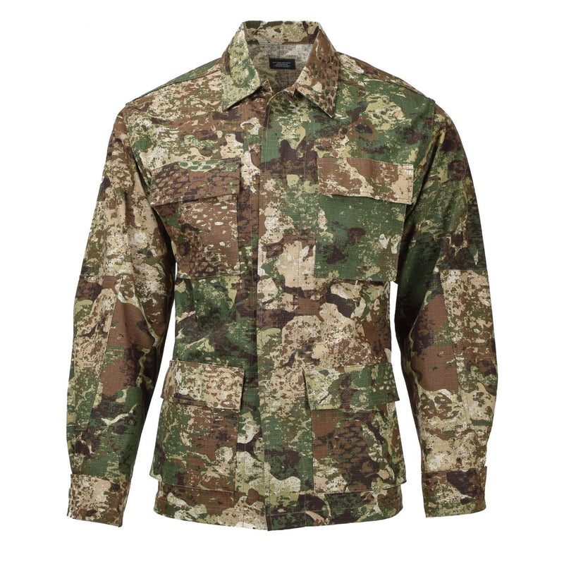 MIL-TEC Wojskowe US ​​BDU Field Field Kurtka R/S Kamuflage Mundur Ripstop