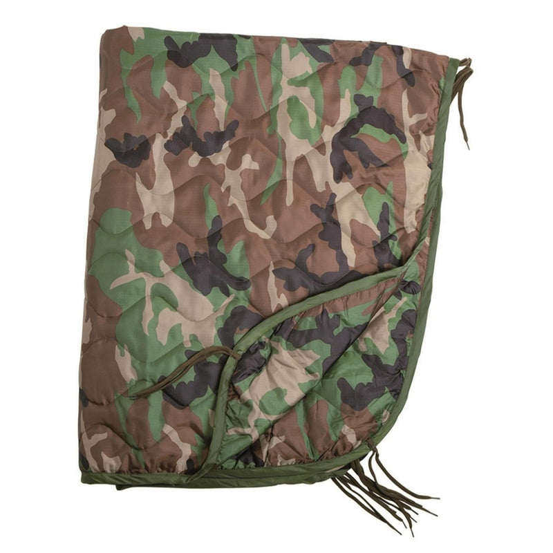 MIL-TEC Poncho Liner Steppdecke 210x150cm wyschnie szybko kompresyjne worek