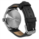 Mil-Tec Retro Pilot Watch Mechanizm kwarcu Naturalny skórzana bransoletka Czarna