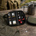 Mil-Tec Zestaw do szycia Pokrowiec podróżny Camping Naprawa Zestaw survivalowy Olive Darb