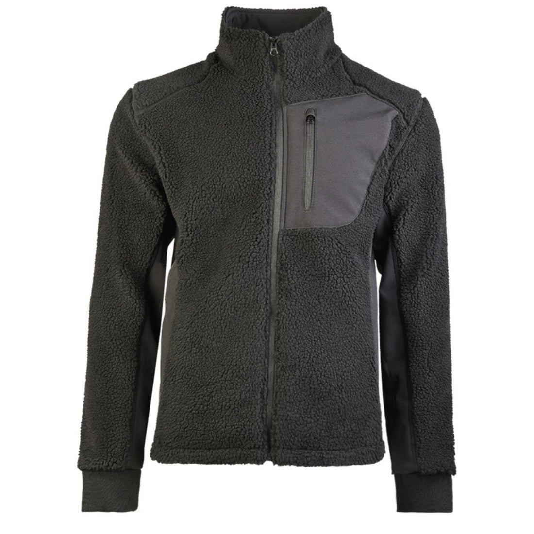 Mil-Tec Kurtka Polarowa Sherpa Bearforce Ciepły Polar Teddy Outdoor Czarna