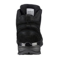 Mil-Tec Boots Mid Cielf Round Sole Camping Outdoor Black Suede Footwear