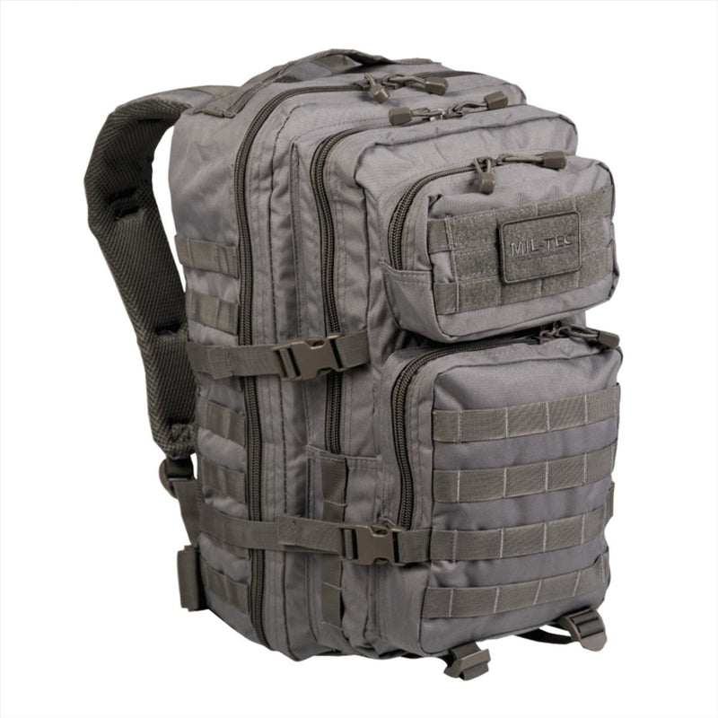 MIL-TEC US Assault Tactical Backpack 36L Ergonomic Formed Formed Ramiona