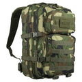 MIL-TEC Assault Trekking Rucksack 36L Backpack Woodland Camo Turing Daypack