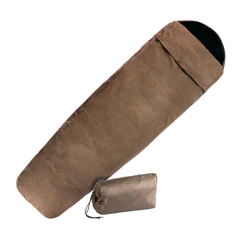 MIL - TEC Waterproof Breathable Sleeping Bag 3 Layer Laminate Cover Coyote - GoMilitar