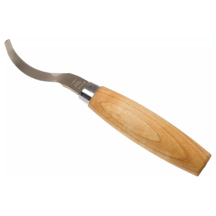 MORAKNIV nóż łyżkowy 163 z podwójną krawędzią do rzeźbienia w drewnie ze stali nierdzewnej - GoMilitar