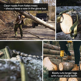 Nordic Pocket Saw Portable Survival Narzędzie Jakość pielęgnacji Łuły łańcuchowe pomarańczowe uchwyty