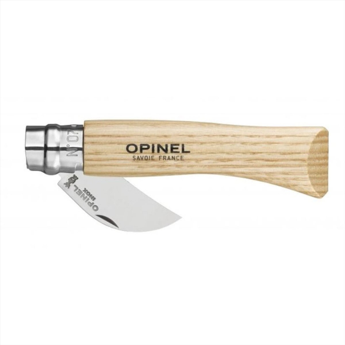 Składany scyzoryk Opinel N°07 Chestnut Garlic z 12C27 ostrzem i rękojeścią z orzecha włoskiego