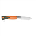 Opinel N°12 Poznaj składany scyzoryk 10 cm z ostrzem ze stali nierdzewnej 12C27