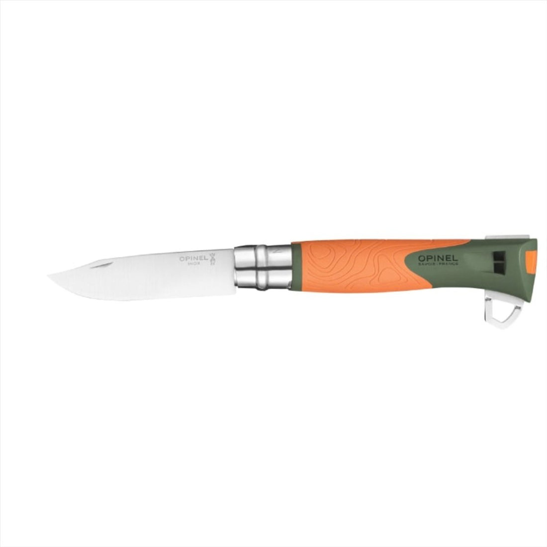 Opinel N°12 Poznaj składany scyzoryk 10 cm z ostrzem ze stali nierdzewnej 12C27