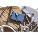 Opinel Nomand Zestaw do gotowania na świeżym powietrzu, 5-częściowy zestaw ręczników podróżnych z nożami, niebieski