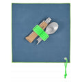 Opinel Picnic+ N°08 Zestaw sztućców Nóż składany Łyżka Widelec Camping Buk