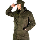 Original Austrian army combat M65 jacket OD military olive drab Parka combat NEW - GoMilitar