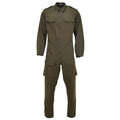 Oryginalny Austriacki BH Cołączka wojskowa Men Works Mechanic Polcotton Suit Olive