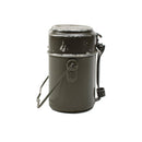 Original Austrian military mess kit with slight paint wear, including Swedish SEVA Trangia stove and portable handle