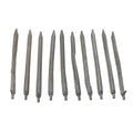 Oryginalne austriackie wojskowe aluminiowe śledzie do namiotu, 10 szt. 26 cm