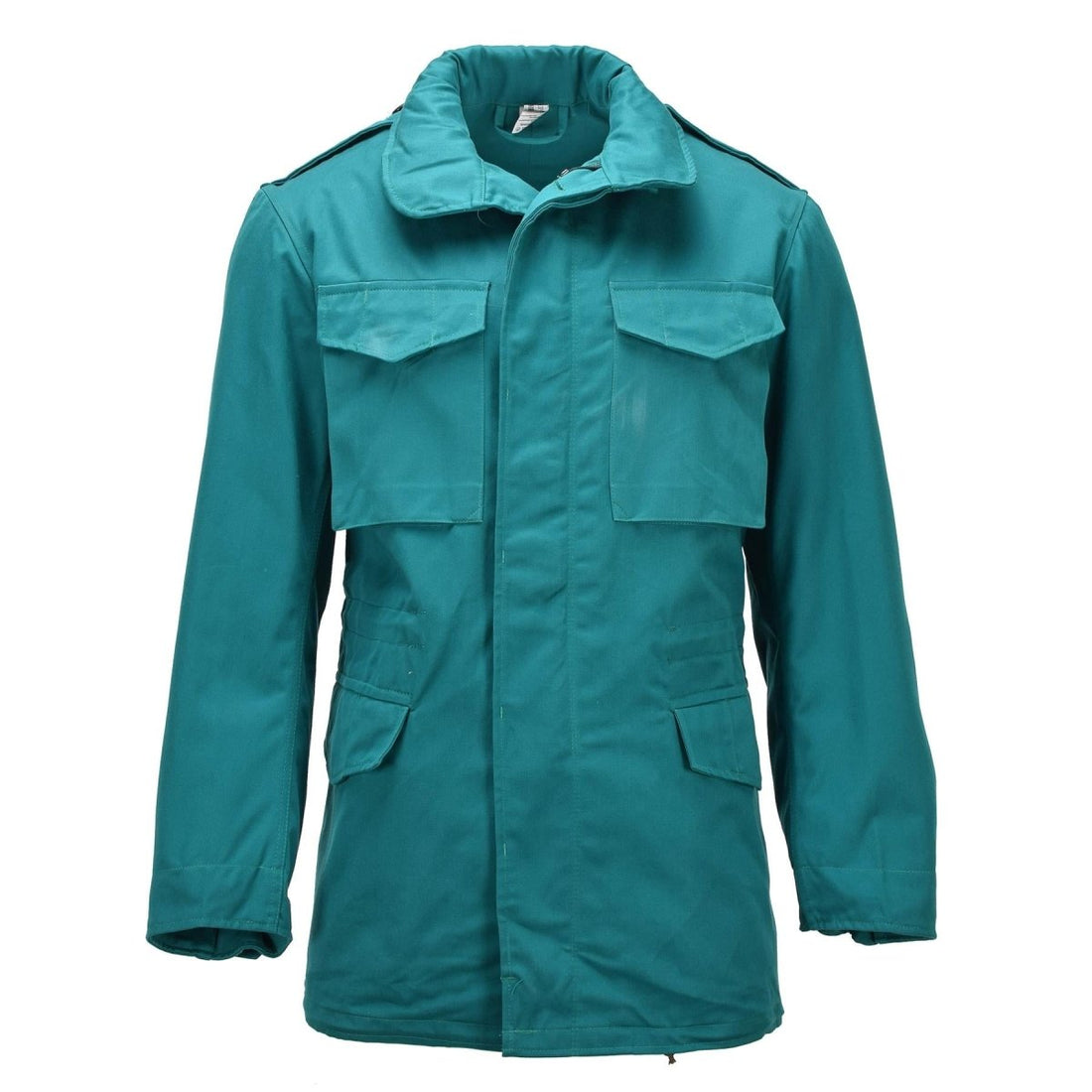 Oryginalna austriacka kurtka polowa Parka Classic M65 Style Bawełna Zielona