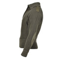 Oryginalny austriacki sweter wojskowy wzmocniony łokcie Blouson Rib Knit Pullover