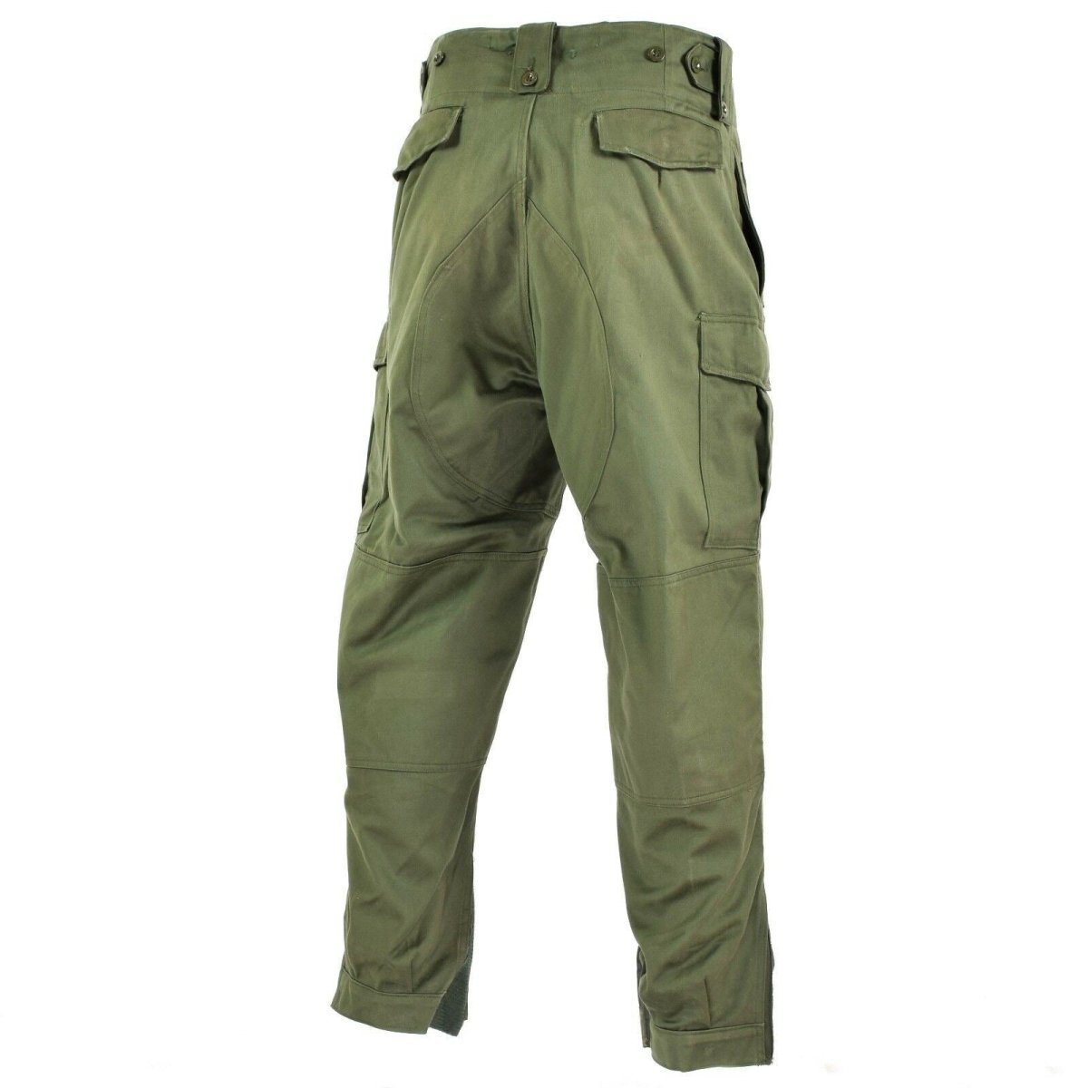 Oryginalne belgijskie spodnie bojowe M65 Olive Green Pants Pants