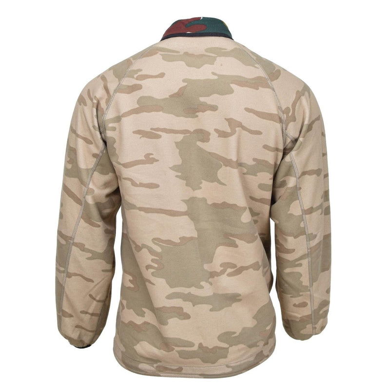 Oryginalna belgijska kurtka polarowa Odwracalna Jumper Windstopper BDU