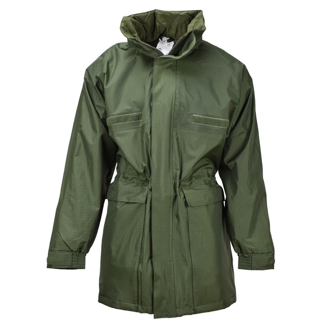 Oryginalna belgijska wojskowa menu deszczowa z podszewką Olive Waterproof Field Nowe