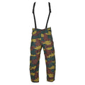 Oryginalne belgijskie wodoodporne spodnie jigsawowe Camo Seyntex deszczowe spodnie