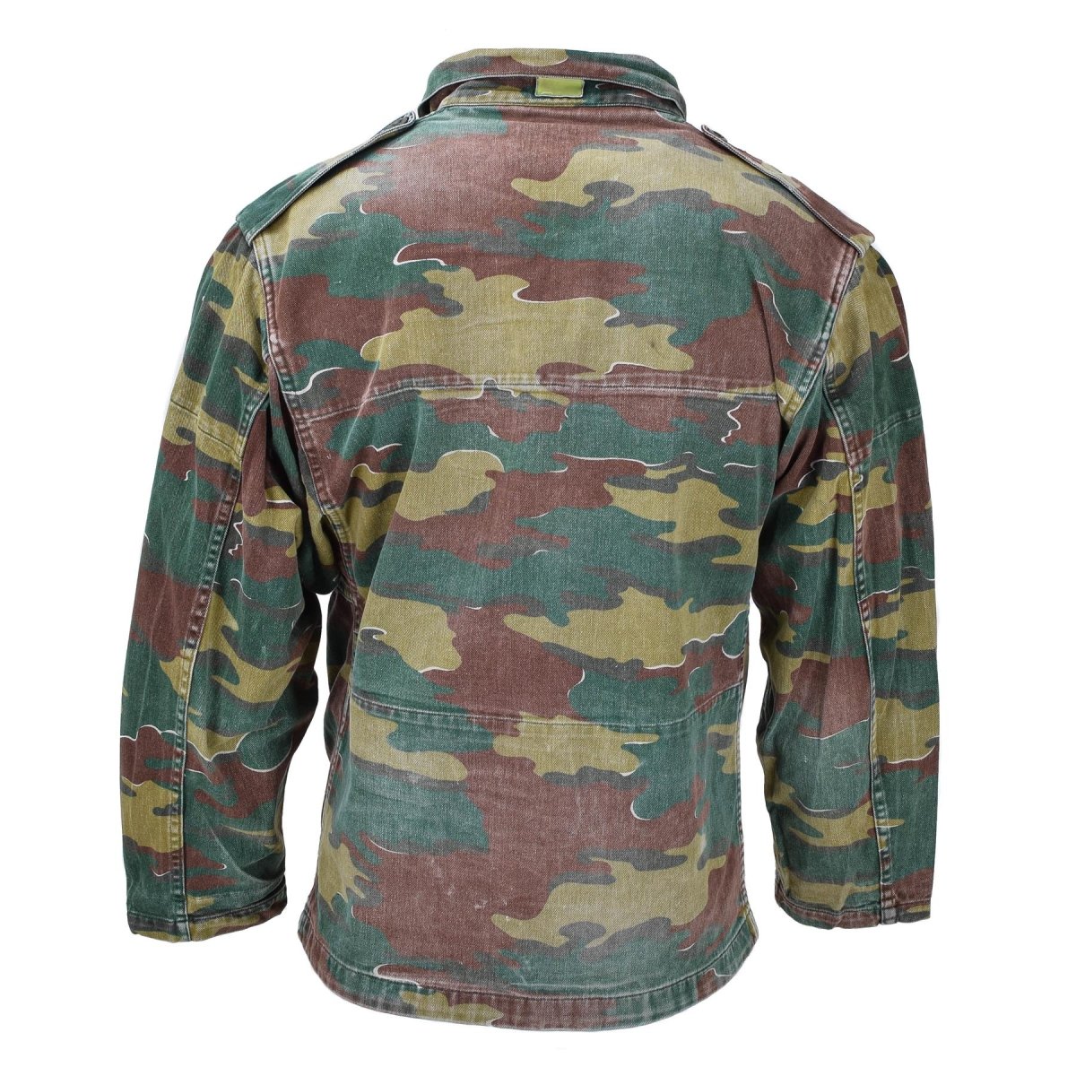 Oryginalny Belgia wojskowa M56 Jigsaw Camouflage Jacket Field Combat Troops Army