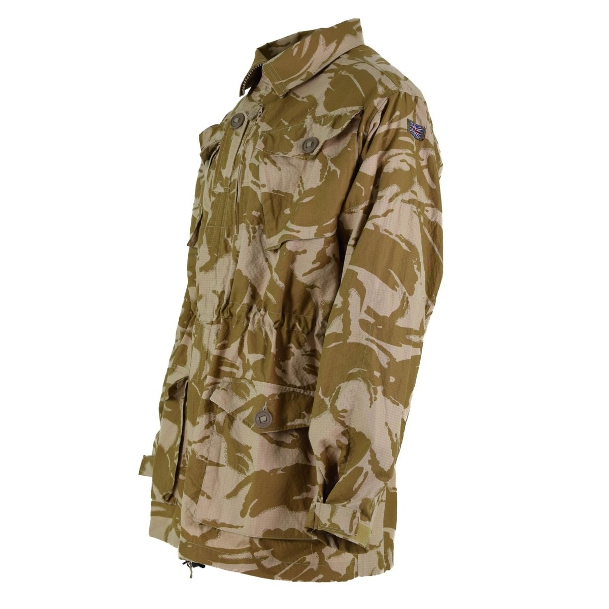 Oryginalna brytyjska kurtka armii Smock Desert Camo Ripstop Parca Wojskowe wydanie NOWOŚĆ