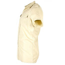 Original British army Khaki shirts military surplus issue uniform short sleeves - GoMilitar