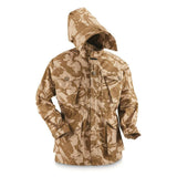 Oryginalna brytyjska armia wojskowa Pustynna Kurtka Parkana Smock Windproof Nowy