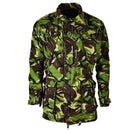 Original British Army DPM jungle combat smock jacket in durable rip-stop fabric with multiple pockets and adjustable fit