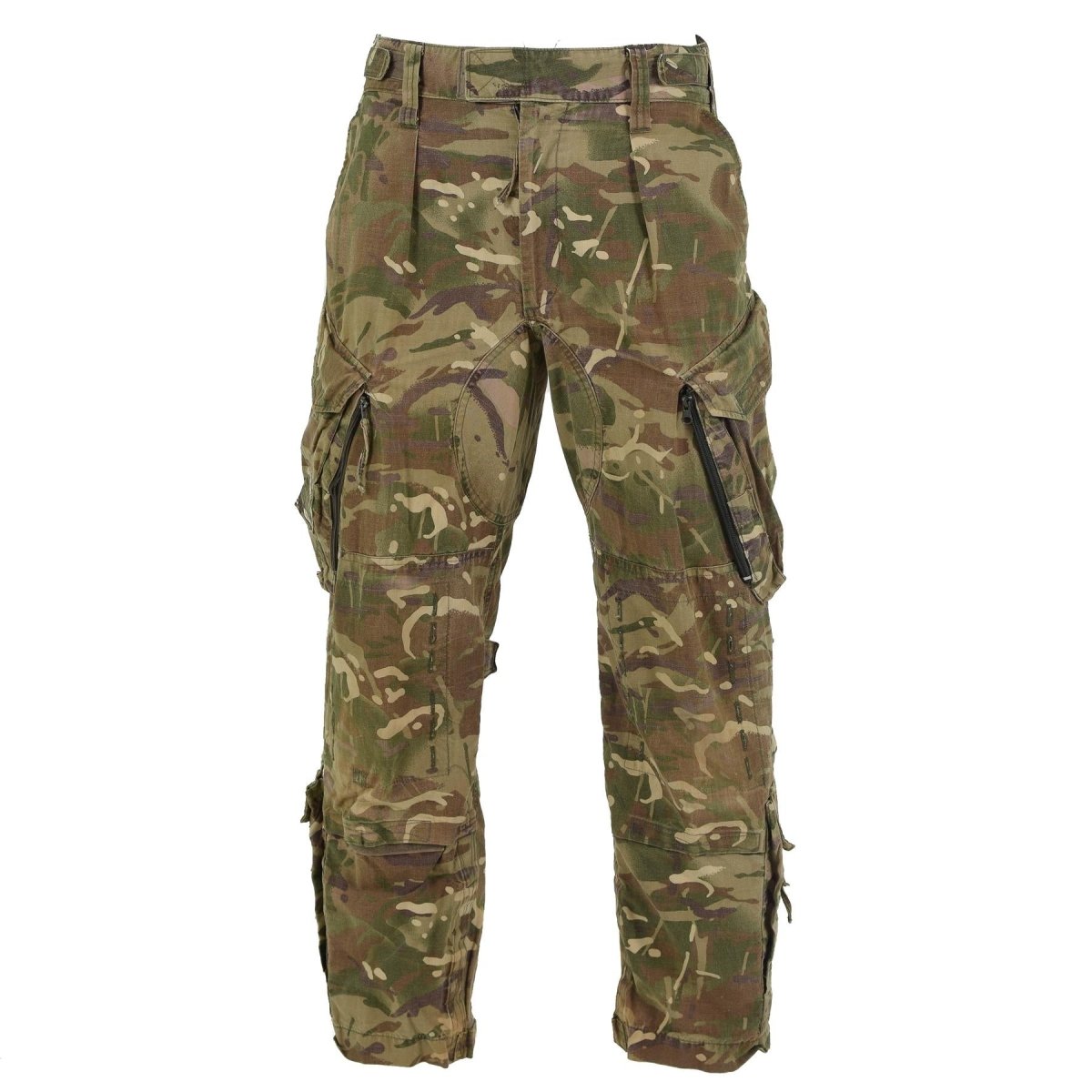 Oryginalne brytyjskie press Camo Pants BDU BDU Fr Fire Retardant Airpl