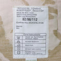 Oryginalne spodnie brytyjskie Pustynne oddziały pola DP Walka Windproof BDU Spodery