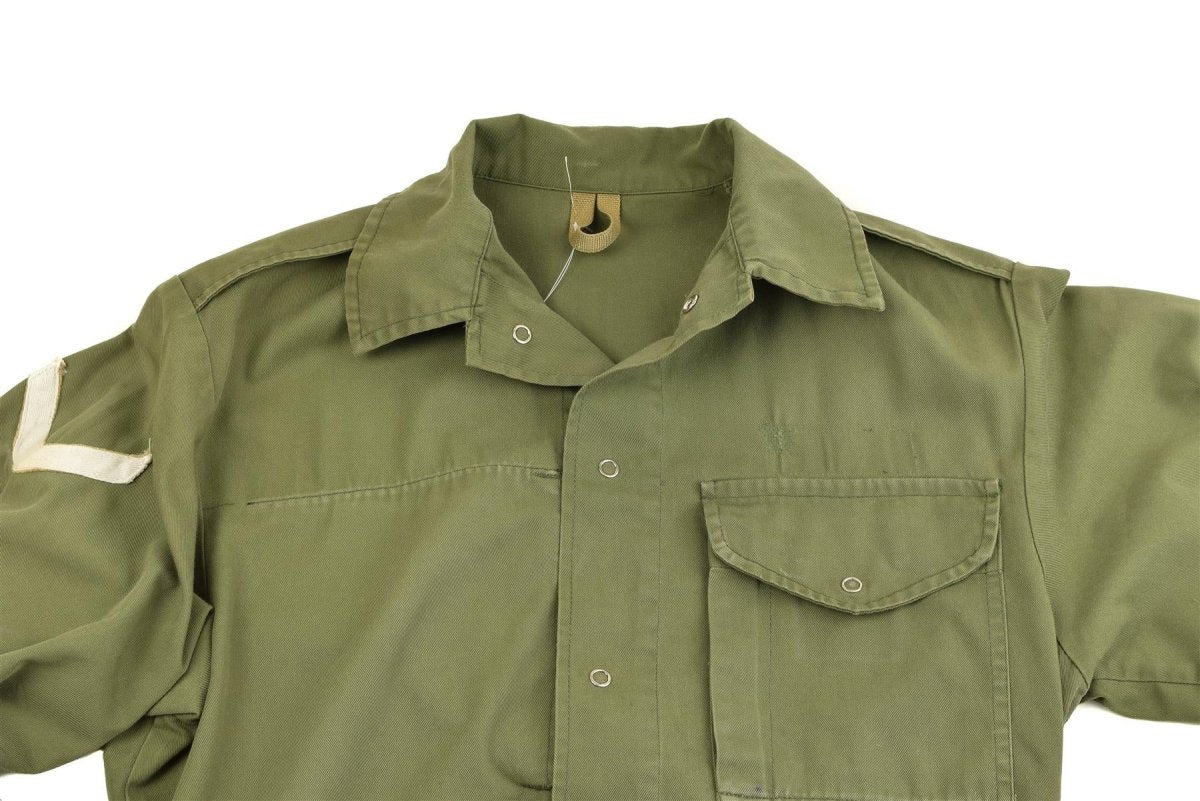 Oryginalny British Combinall Army Olive Green Suit Mechanics Koundalls OD OD