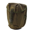 Oryginalna brytyjska manierka wojskowa 1L, zakręcana, w stylu vintage, w zestawie oliwkowa