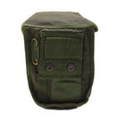 Oryginalna brytyjska manierka wojskowa 1L, zakręcana, w stylu vintage, w zestawie oliwkowa