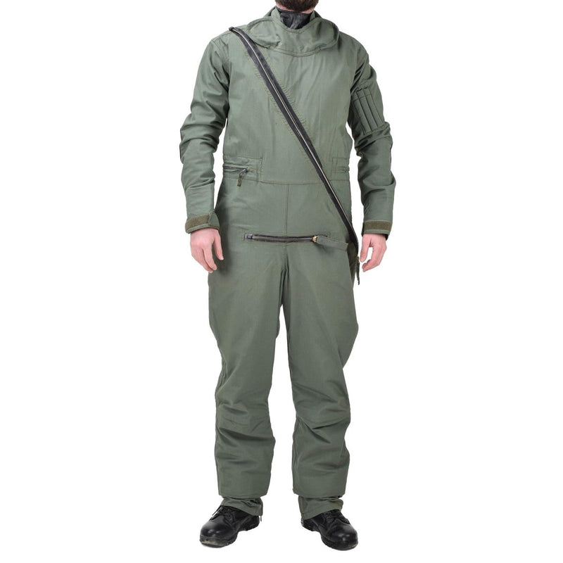 Original British military aircrew green coverall immersion MK20A protection suit - GoMilitar