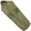 Original British Military Arctic Winter Sleeping Bag Mummy Shape Design Olive - GoMilitar