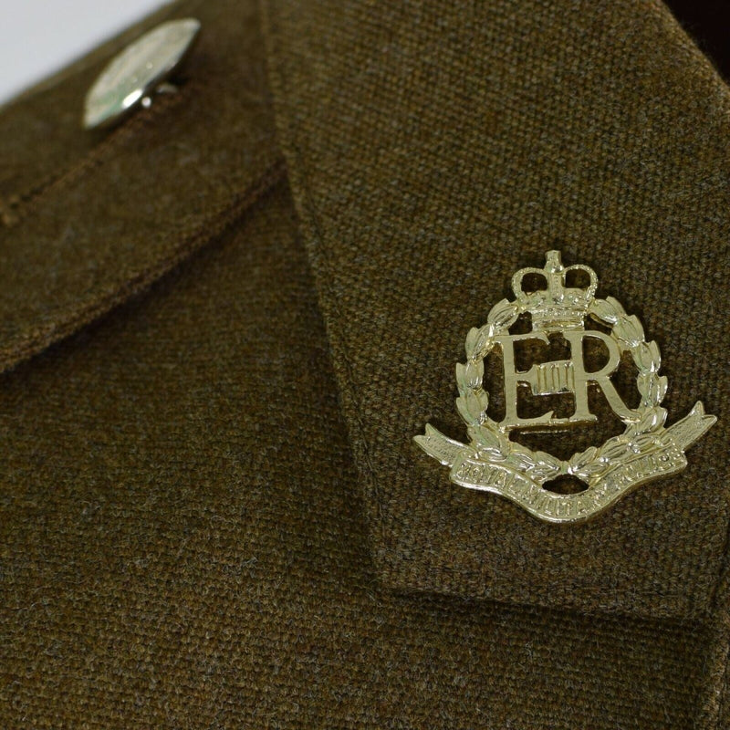 Oryginalny brytyjska wojskowa kurtka formalna mundur wojskowy Khaki nowy