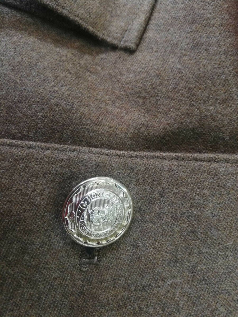 Oryginalny brytyjska wojskowa kurtka formalna mundur wojskowy Khaki nowy