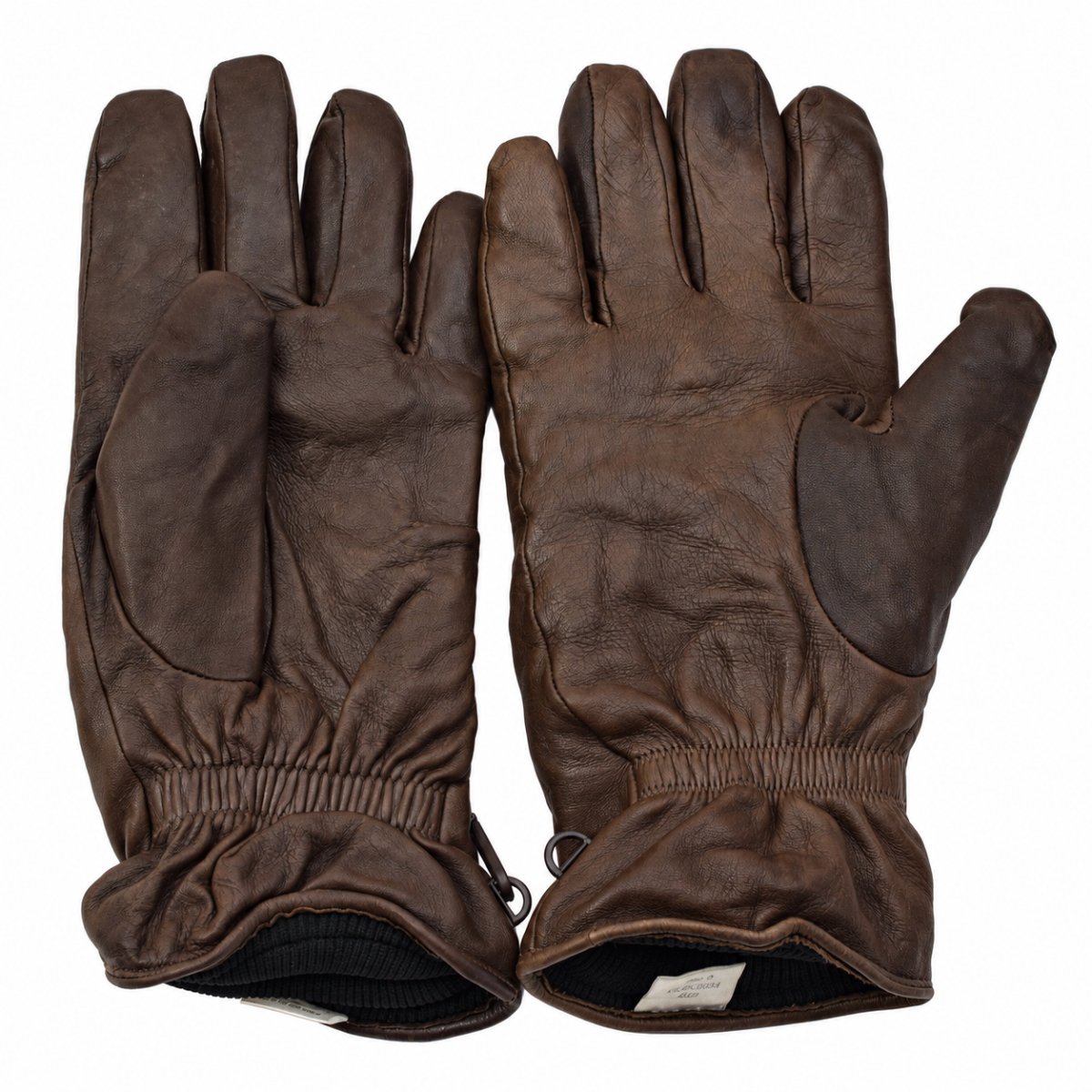Oryginalne Brytyjskie Rękawice Skórzane Wojskowe MK II Combat Lining Brązowe