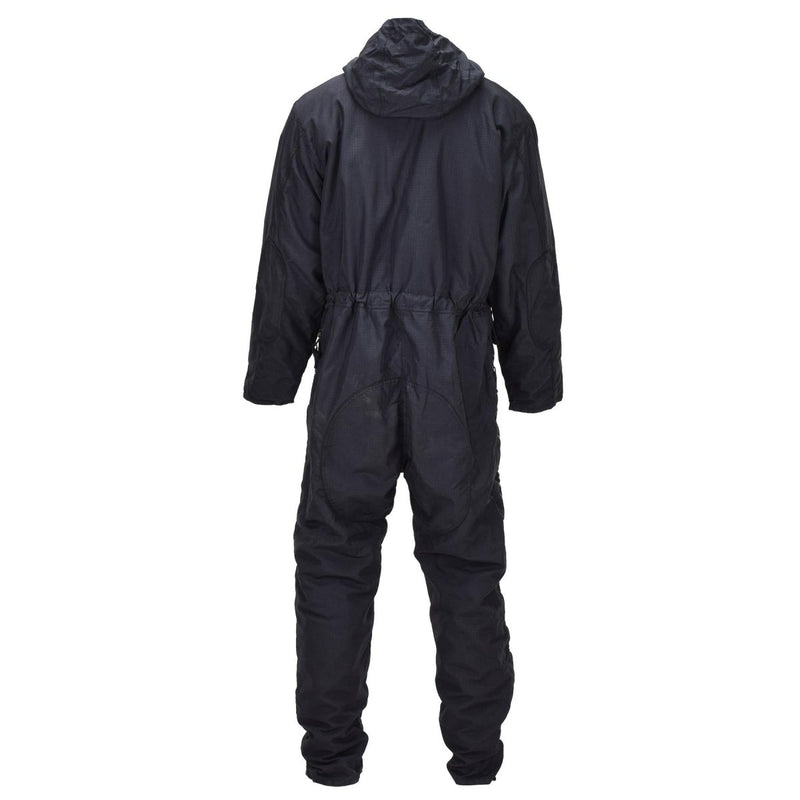 Original British Military Mechanic Coverall Reinforced Knees RipStop Black
